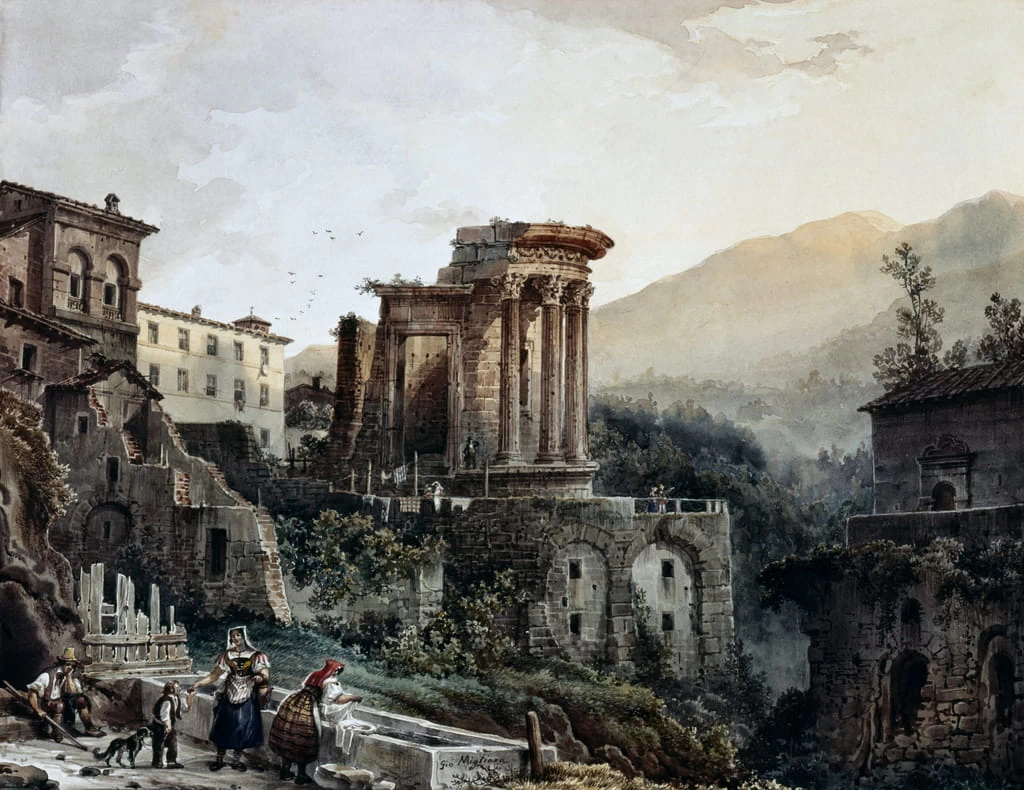 Il Tempio di Vesta a Tivoli